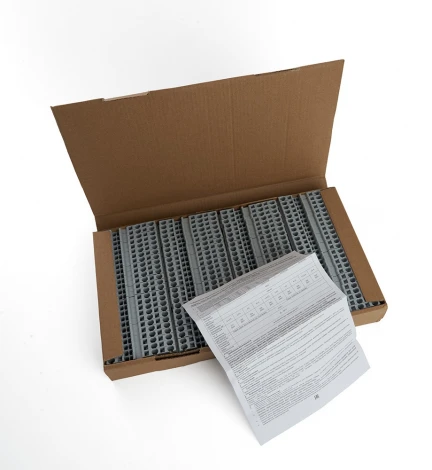 Зажим пружинный 3-х проводной проходной ЗНИ 4 мм2 Stekker 39964