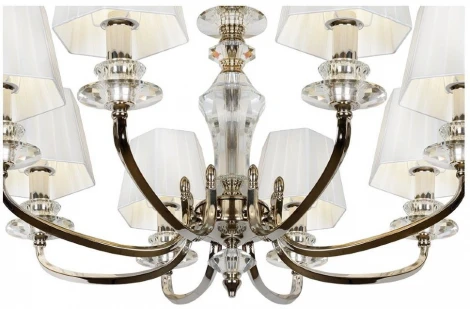 Подвесная люстра iLamp Holywood P9399-8 nic (220V, на цепи)