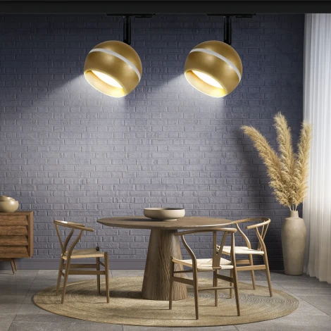 Трековый светильник ЭРА TR47 - GX53 MG (220V, шар)