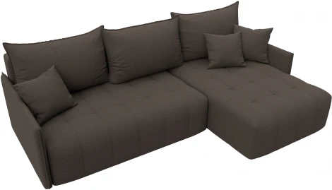 Диван угловой Лига-054 НПБ угол универсальный Лига Диванов (Рогожка) арт.129023