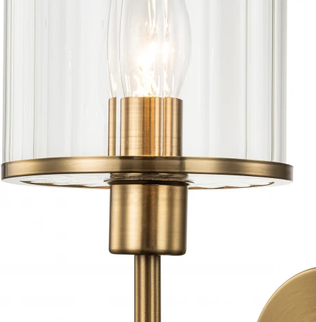 Бра 13022/1W Brass Indigo Dante V000413 (220V, круглые)