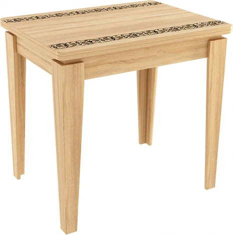 Стол обеденный раскладной Фантазия, цвет дуб сонома Mebelson (арт.KM-0216.1544)