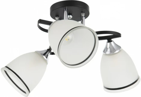 Потолочная люстра на штанге Arte Milano AMALFI-325885 325885/3A BK+CR (220V)