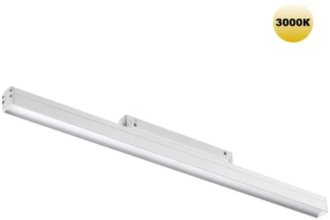 Трековый линейный светильник для низковольтного шинопровода Novotech Flum 359200 SHINO IP20 LED 3000К 24W 48V 1800Лм