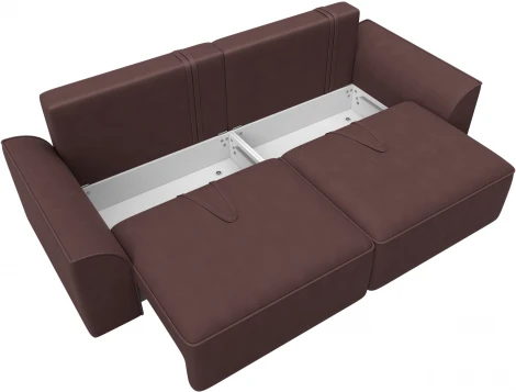 Диван прямой Лига-048 НПБ Лига Диванов (Замша) арт.128235