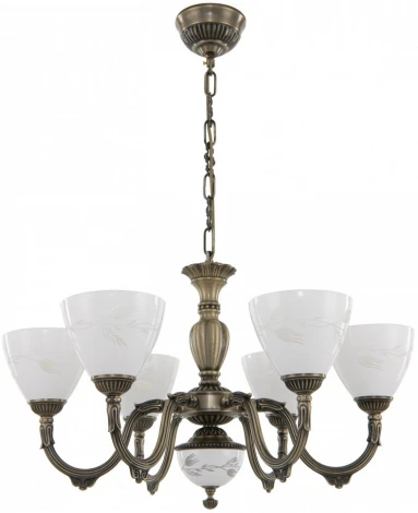 Подвесная люстра Arte Milano AM343837 347837/6 AB (220V, на цепи)