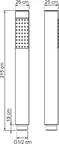 Душевая лейка Wasserkraft A106