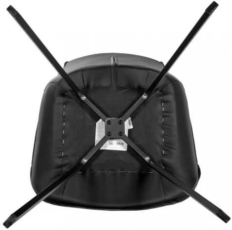Стул Soft серо-голубой с чёрным, рогожка Bradex Home RF 0412
