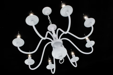 Подвесная люстра Citilux Бонна CL426180 (220V, на цепи, подсвечник, свеча)