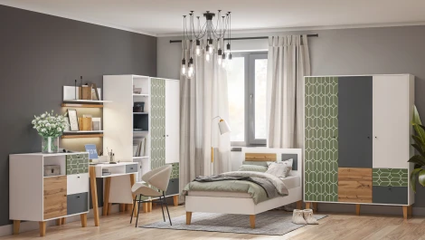 Стеллаж, Белый шёлк МАМА STORY 102084