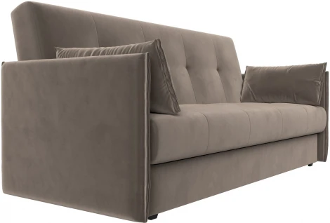 Диван-книжка Лига-018 (Коричневый/Велюр) Лига Диванов арт.117843