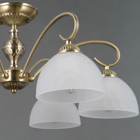 Потолочная люстра на штанге ILLUMICO IL0894-6CSQ-26 AB ELITE