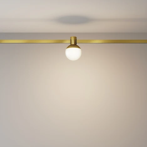 Трековый светильник магнитный 24V 5W Maytoni Luna TR149-1-5W3K-BS (LED, шар)