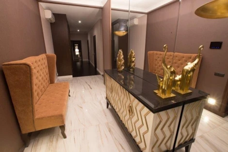 Комод со столешницей из натуральн. камня 159*41*97см Garda Decor арт.ART-1973-S