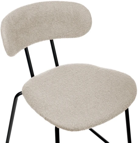 Стул полубарный Bradexhome Ant букле латте