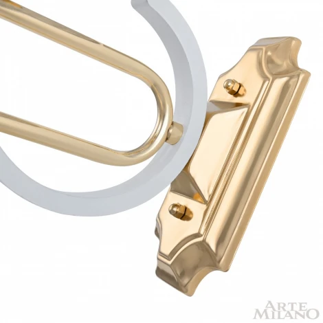 Бра Arte Milano Florentia-2097 302097/1W Wh/Gd (220V)