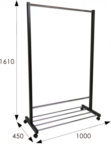 Вешалка напольная В 35Н венге от фабрики Mebelik