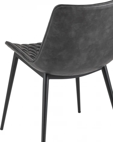 Стул TEXAS экокожа серый 2 шт. Stool Group (арт.УТ000037296)