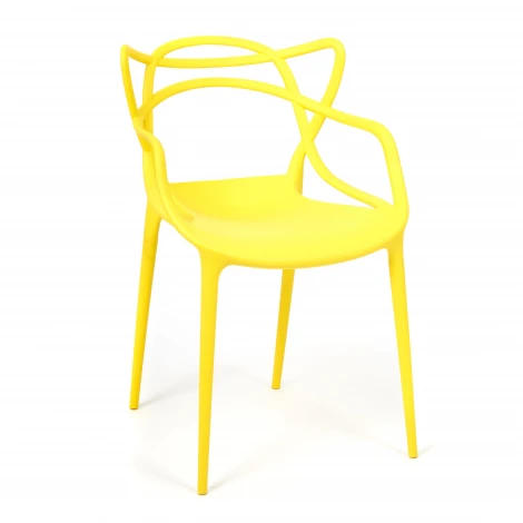 Стул Cat Chair (mod. 028) желтый (пластик)