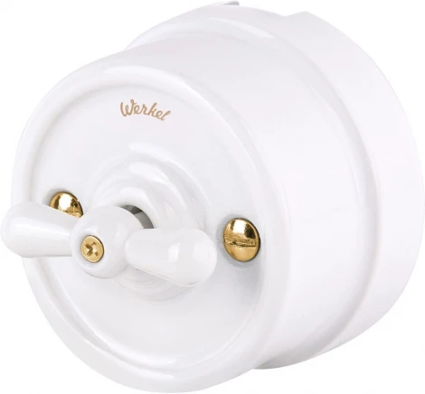 Комплект винтов накладного выключателя 3 шт. (золото) Werkel WL18-21-01 (a038395)