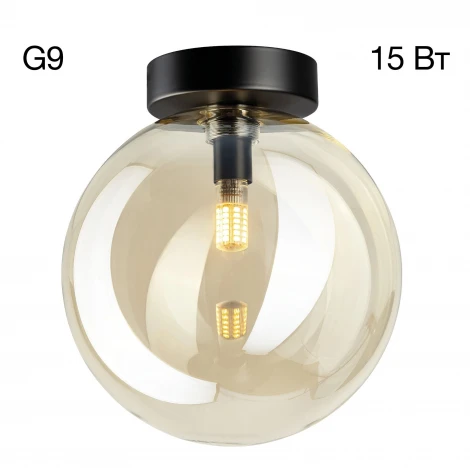 Потолочный светильник в форме шара Citilux Orton CL202512 (220V, шар)