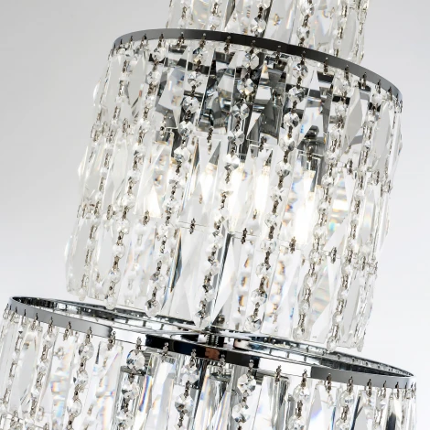 Подвесная люстра хрустальная Modelux ML.900.20 CR