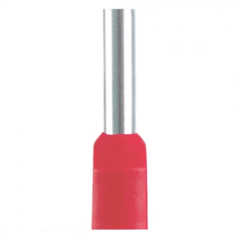 Наконечник штыревой втулочный изолированный 100 шт. Stekker 50385