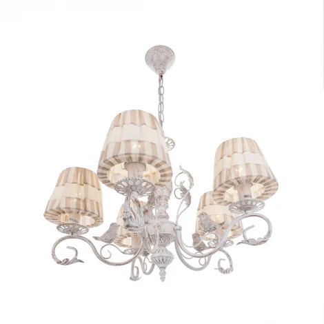 Подвесная люстра IDLamp Nido 555/5-Whitepatina