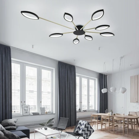 Потолочная люстра Daggry 6 ImperiumLoft Daggry01 (178236-26) (LED, 220V)