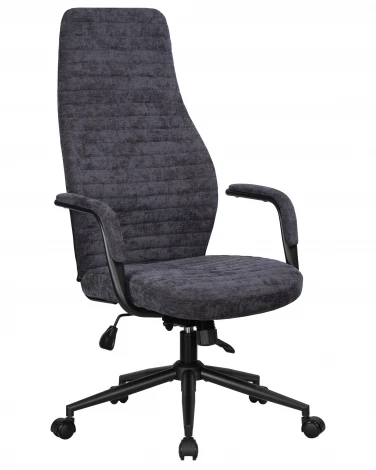 Офисное кресло для руководителей Dobrin LOKI (антрацит (VRH230-01)) 134BL-LMR LOKI