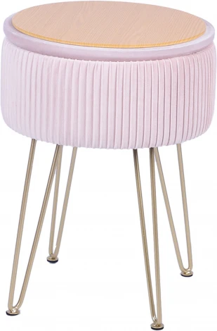 Пуф Астор светло-розовый Stool Group арт.УТ000039498