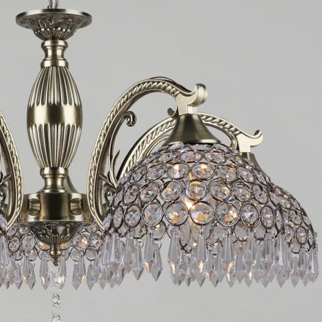 Подвесная люстра Reluce 05755-0.4-05 AB (220V, на цепи)