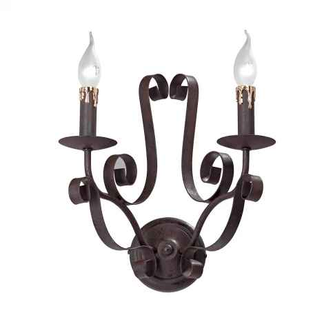 Бра Vitaluce V1100/2A (220V, ковка, свеча)