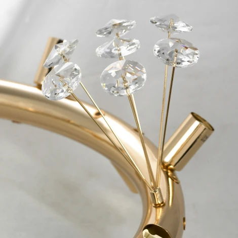 Подвесная люстра Lussole Alaska GRLSP-8340 (220V, на тросе, круглые, кольцо, IP21)