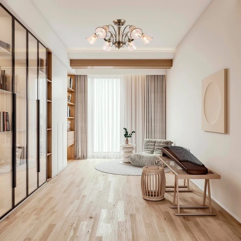 Потолочная люстра на штанге Arte Milano AM346700 346700/6 AB (220V)