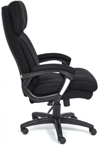 Кресло DUKE флок/ткань, черный/черный , 35/TW-11 Tetchair 14040