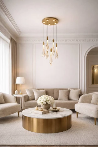 Подвесной светильник светодиодный Modelux ML.89181.7 BS