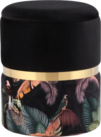 Пуф Stool Group Кэрри с ящиком велюр Tropic