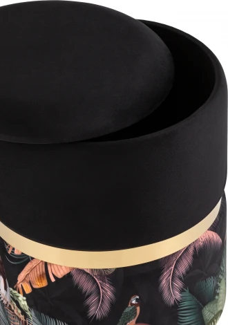 Пуф Stool Group Кэрри с ящиком велюр Tropic