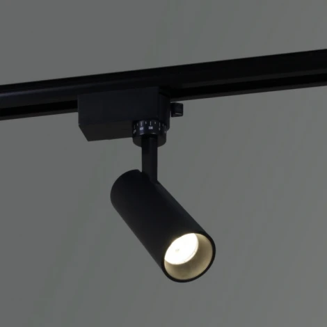 Трековый светильник светодиодный однофазный Reluce 06612-9.3-001QY LED12W BK (220V)
