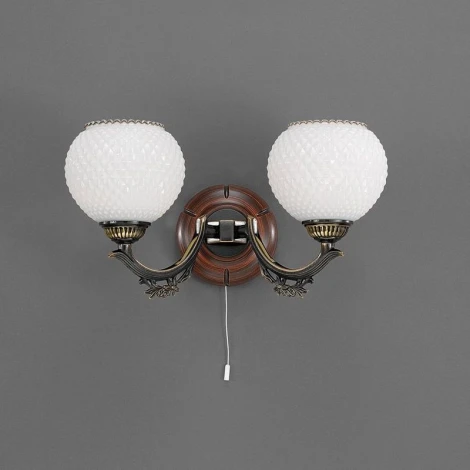 Бра Reccagni Angelo 8660 A 8660/2 (220V, выключатель)