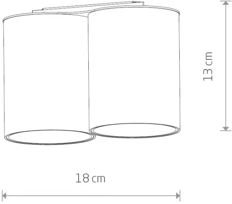 Точечный накладной светильник Nowodvorski Eye Tone 8086 (220V)