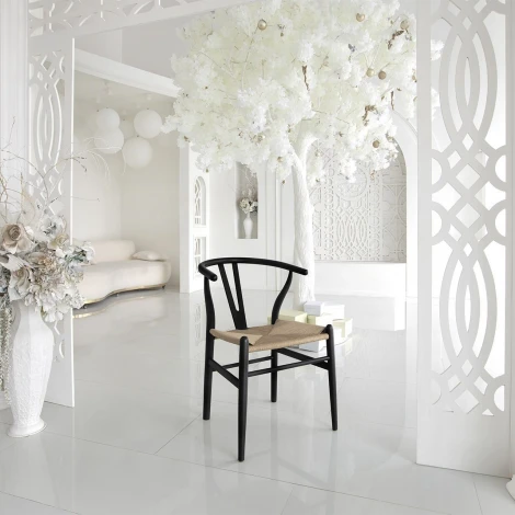 Стул Edvin, бук натуральный (покрытие  - эмаль черная) Top Concept арт.20839