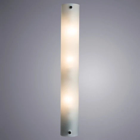 Настенный светильник линейный с выключателем Arte Lamp Tratto A4101AP-3WH