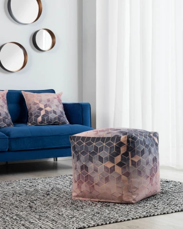 Настенное зеркало La Forma (ex Julia Grup) Wilton (Черный,Золотой/ Металл,Медь,Стекло,Сталь)