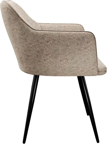 Стул DikLine 277 поворотный NS04 CREAM, ножки черные арт.00-00073389