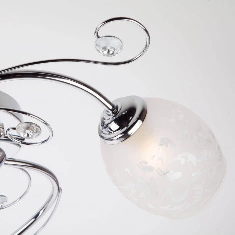 Потолочная люстра Eurosvet Roksana 9677/3 хром