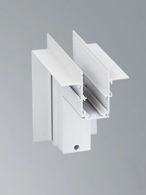 Коннектор угловой наружный 20 мм магнитный 100*100 для шинопровода скрытой установки, белый Vitaluce VT0200032-00
