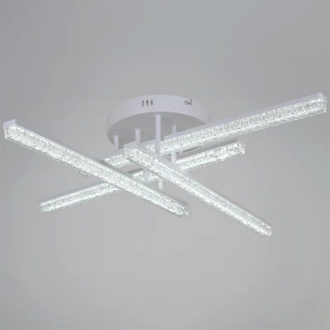 Потолочная люстра светодиодная на штанге с регулировкой цветовой температуры, яркости и ночным режимом Reluce 78290-0.3-04 WH