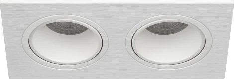 Встраиваемый точечный светильник ЭРА KL90-2 WH (12V)